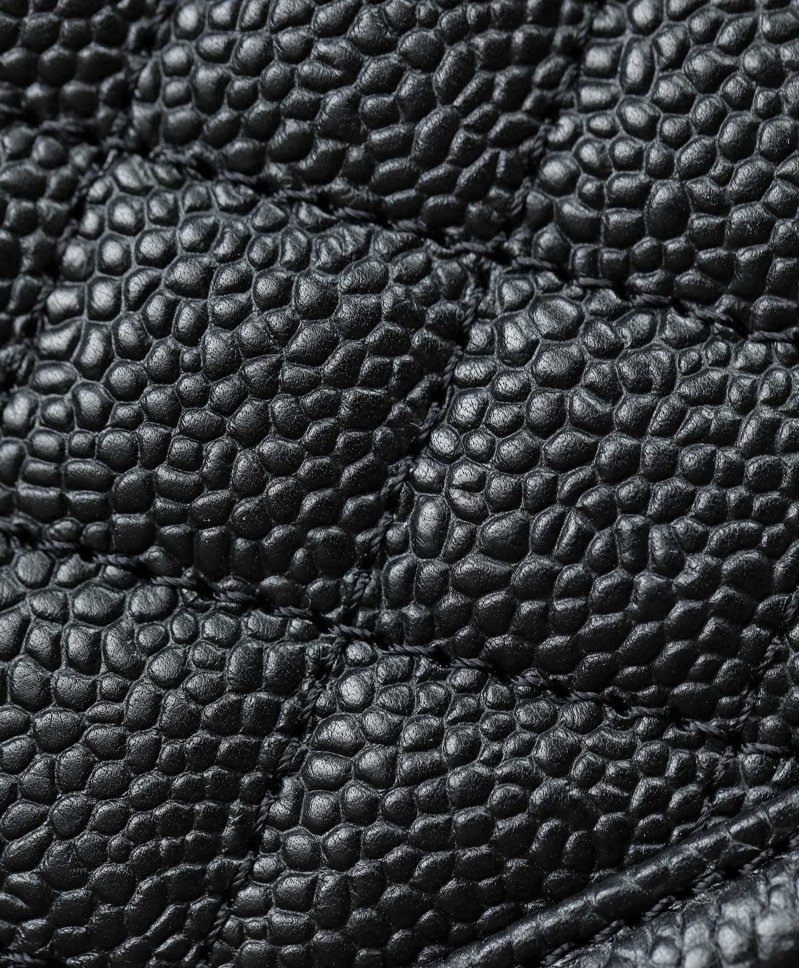 Chanel Le Boy Crystal Diamond Pattern Caviar - Medium - Black Gold