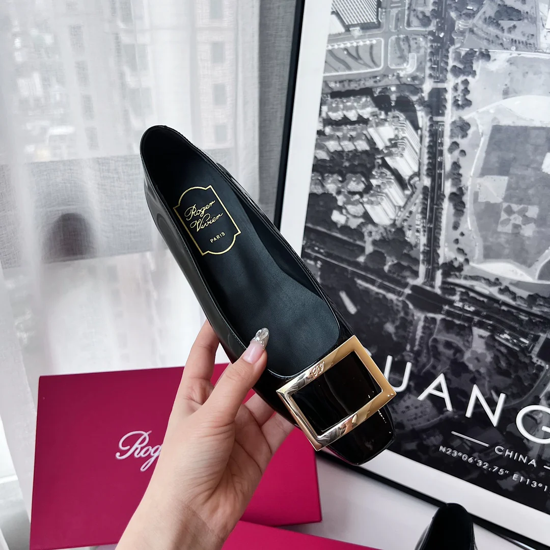 Туфли RV - классические балетки - черные