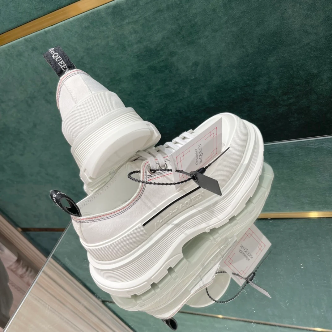 Парные туфли на платформе McQueen из парусины - 1 шт.