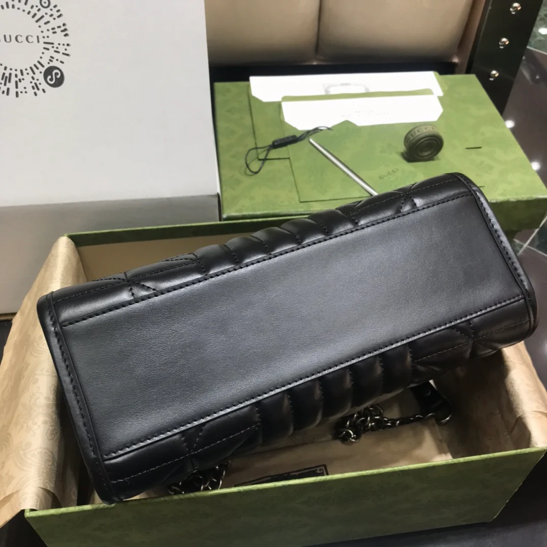 Маленькая сумка-шоппер Gucci Marmont Geometric Series - 3