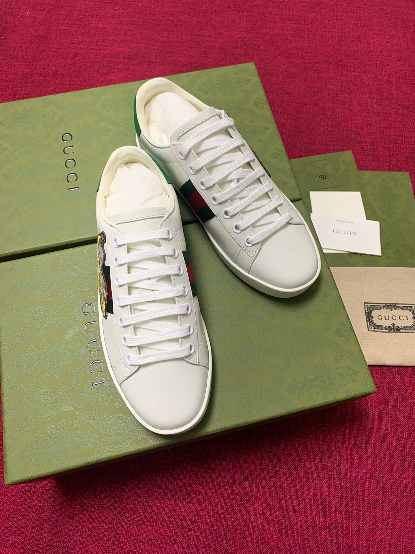 Gucci - Белые кроссовки - Кроссовки - Повседневная обувь - 15