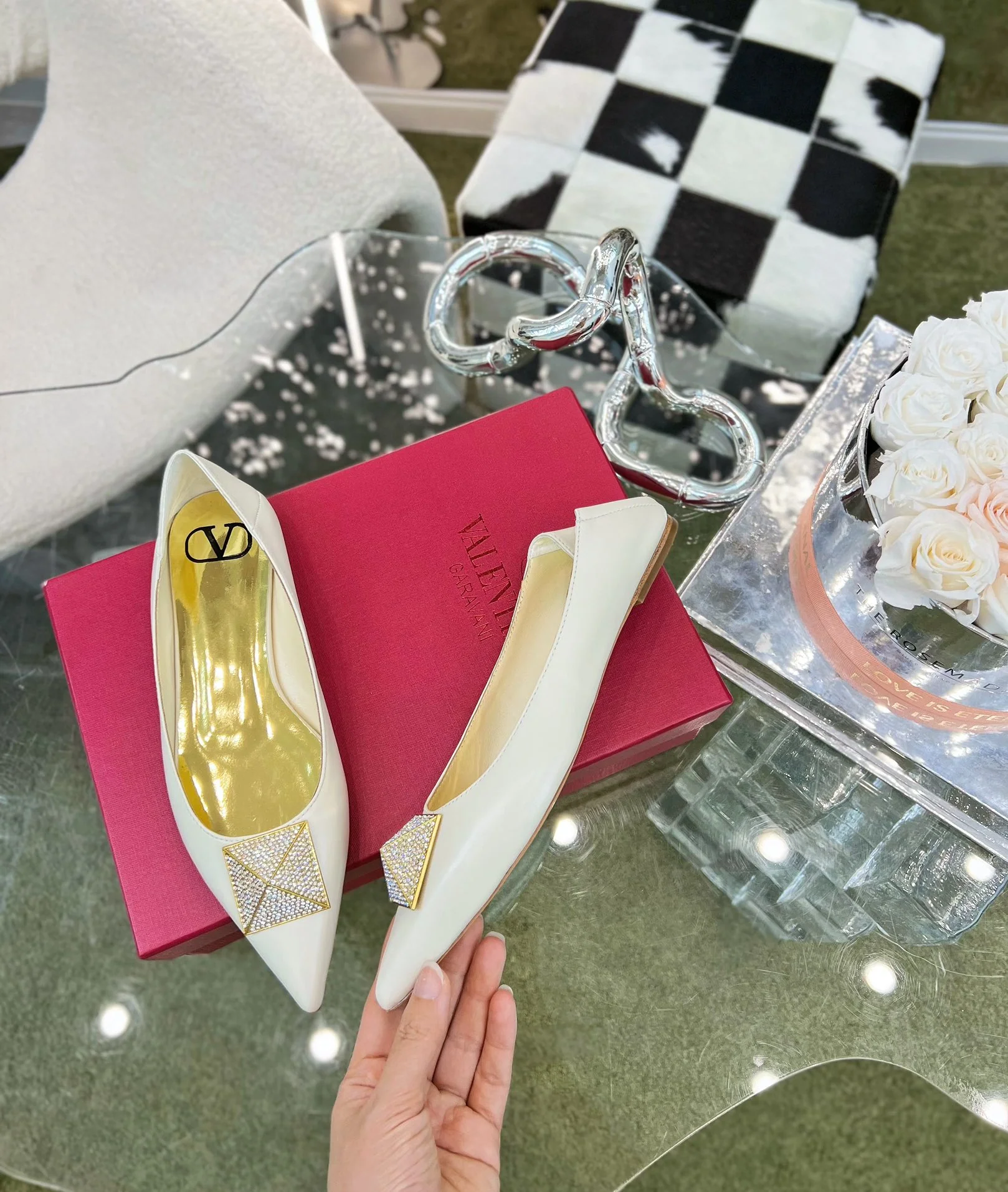 Valentino - Балетки через плечо