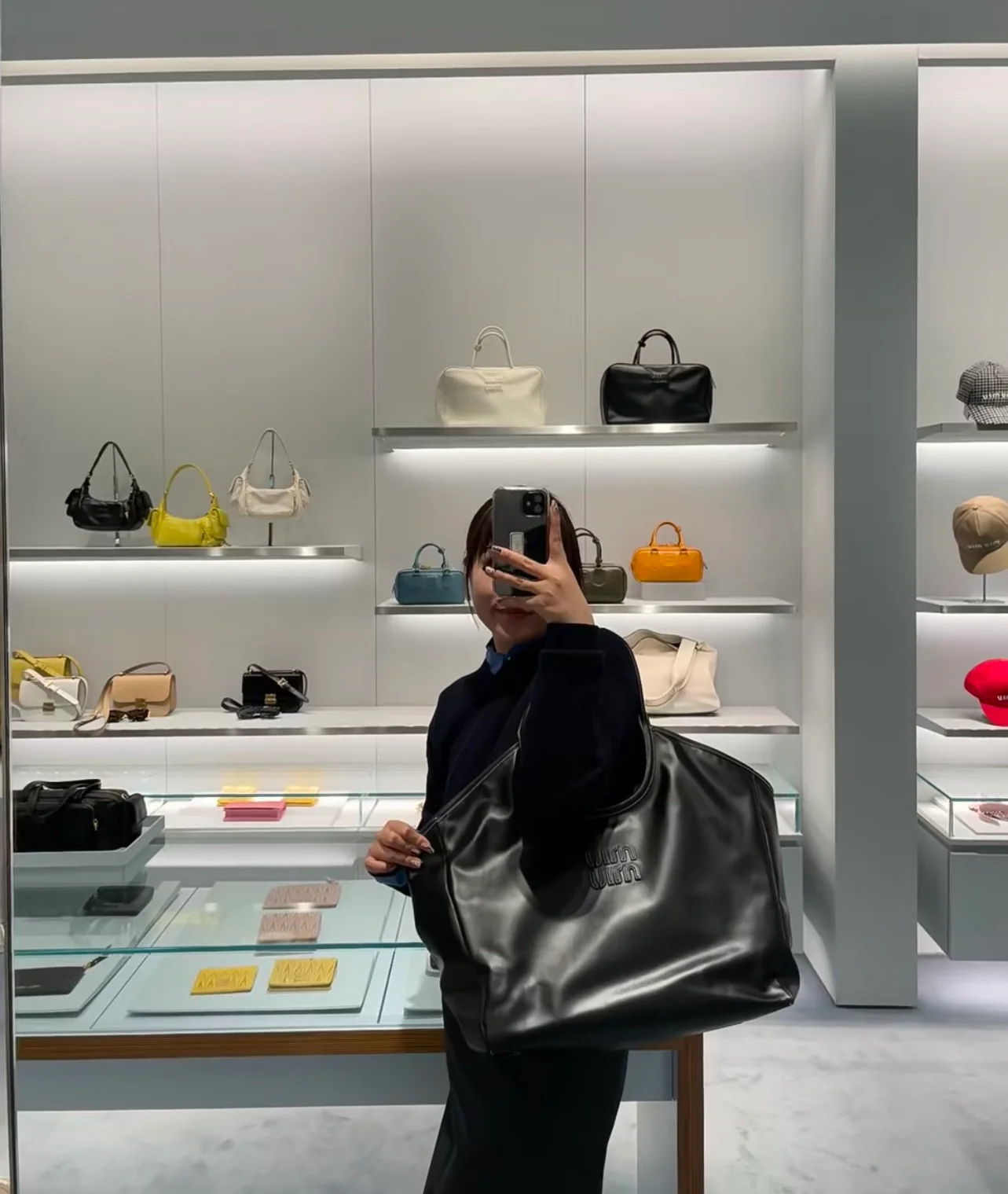 Сумка-тоут Miu Miu Ivy - Body Showcase