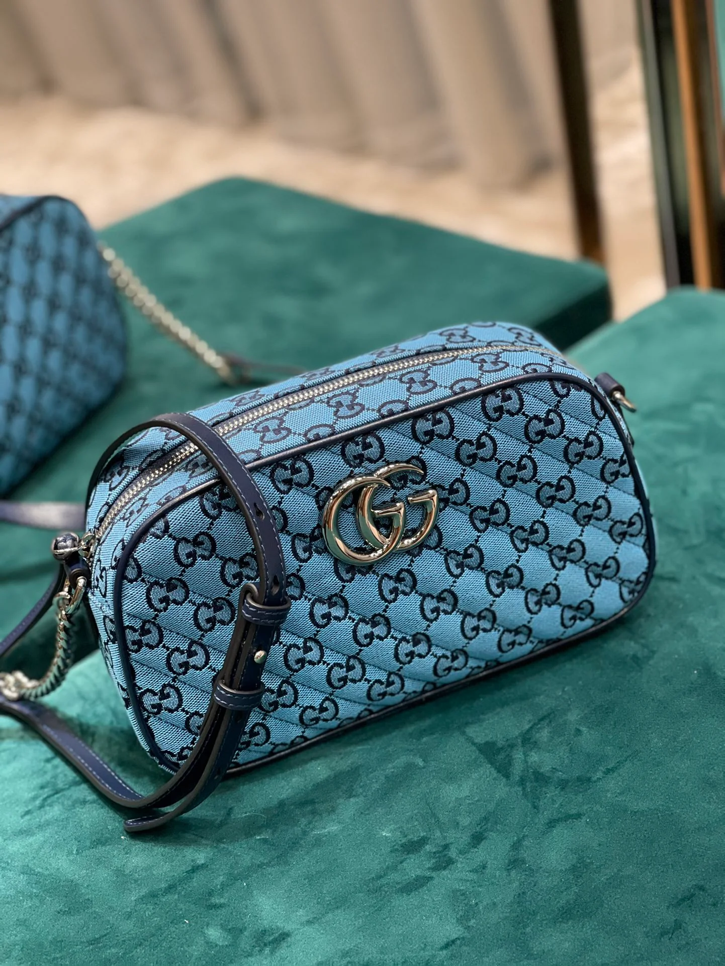 Фотосумка Gucci Marmont серии - 24-13-7 см