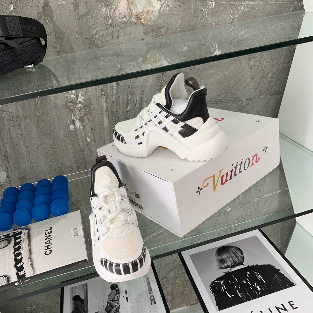 Туфли LV - Массивные туфли LV - 8