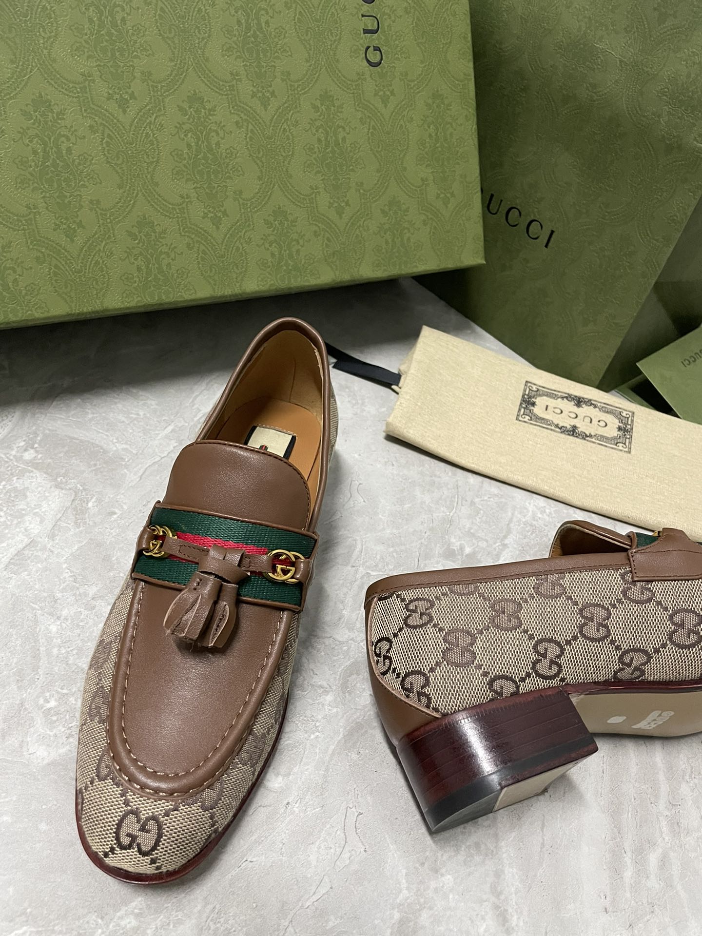 Gucci — Подвеска с кисточками — Тапочки — Мюли — 4