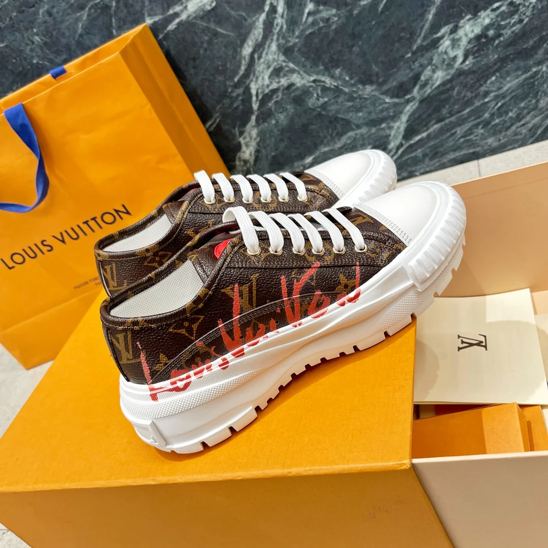 Обувь LV - LV Squad - классический кожаный стиль