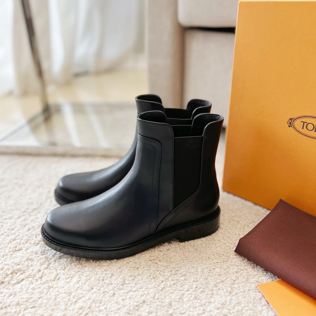 Tods - Классические кожаные ботильоны ?Челси?