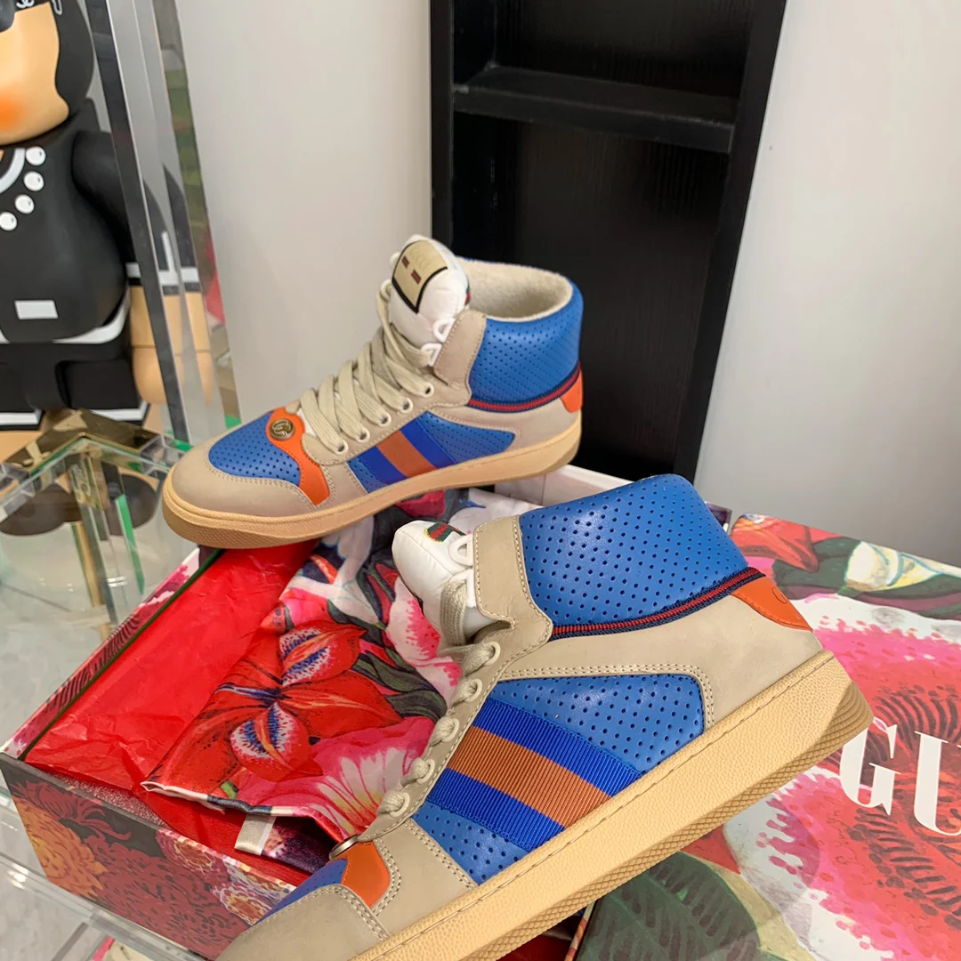 Высокие кроссовки Gucci - Грязные кроссовки - Кроссовки - 4