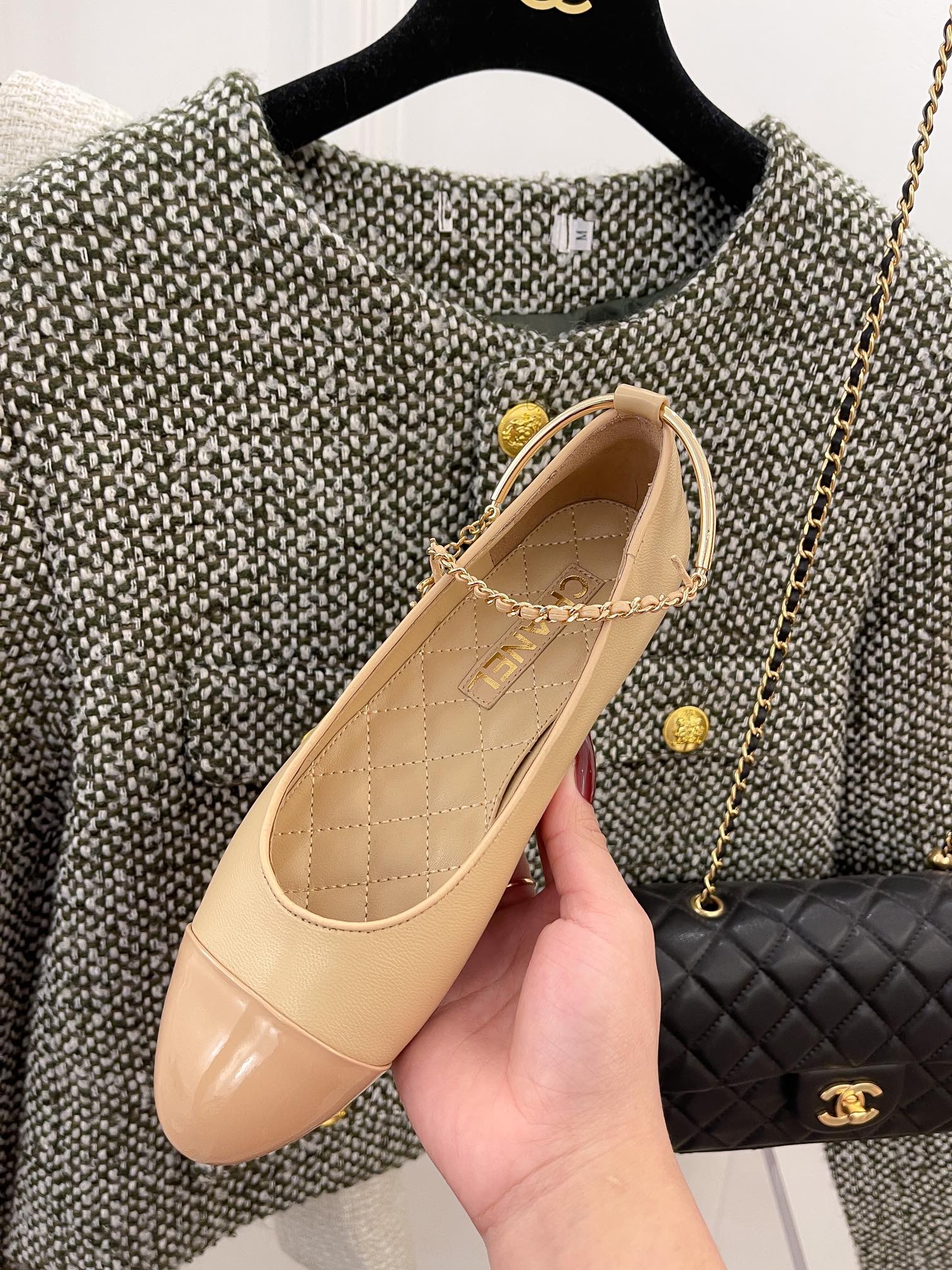 Chanel - Изысканная цепочка - Туфли Мэри Джейн - 2