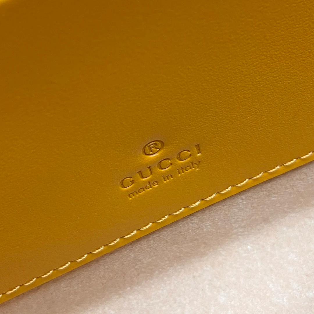 Замок Gucci - Теплый желтый - 18-5-11 см