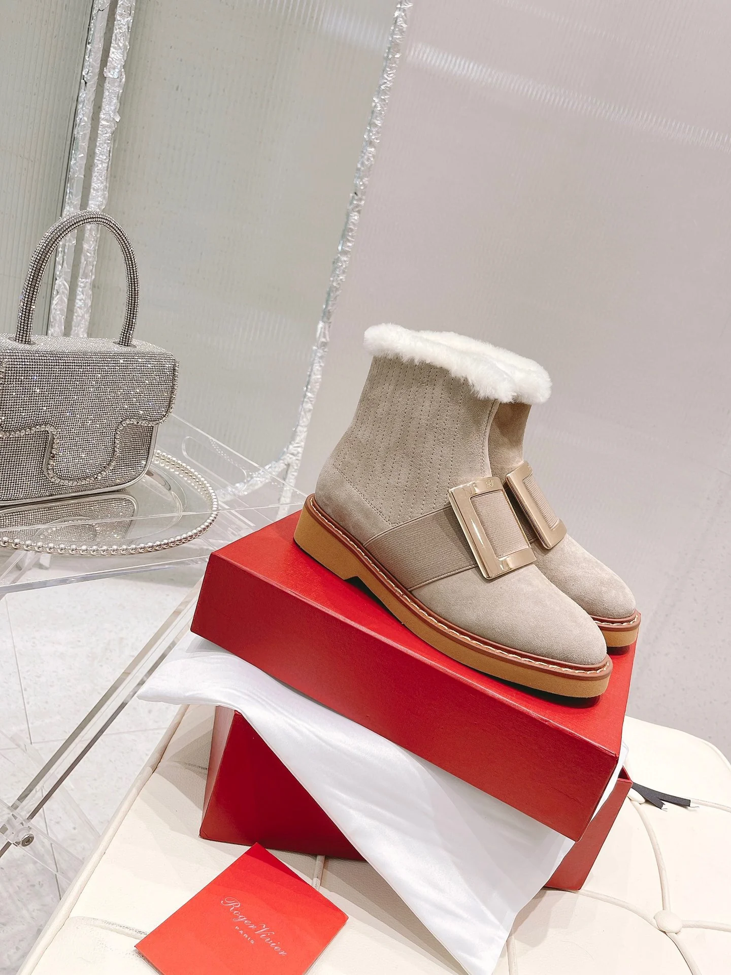 Обувь RV Shoes - 2024 - Шерстяные ботильоны - Цвет 