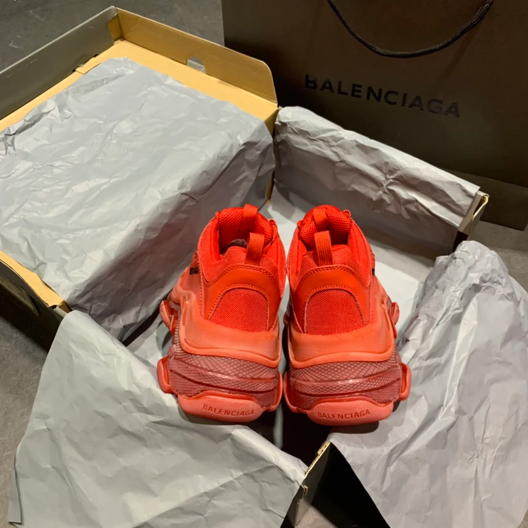 Balenciaga - Папины кроссовки - Оранжевые