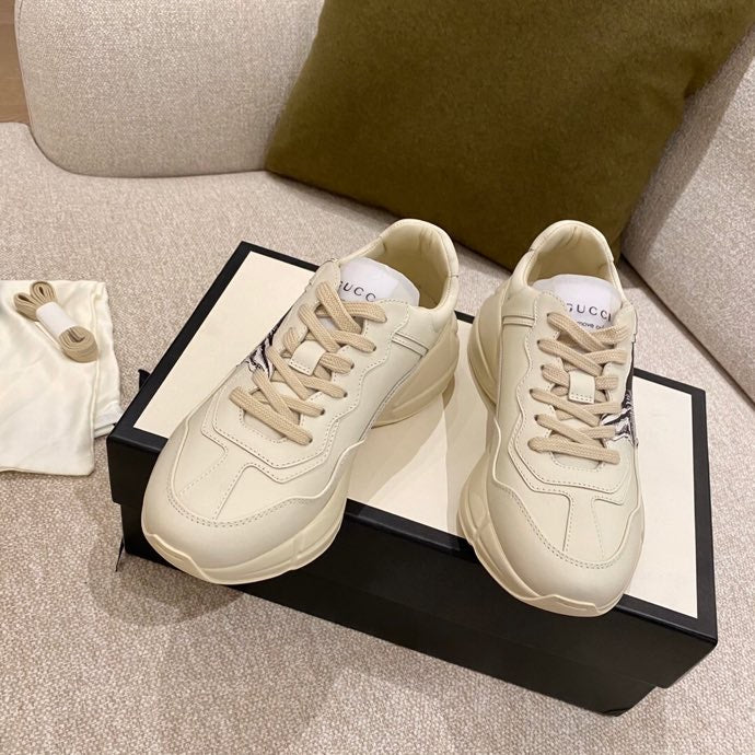 Массивные кроссовки Gucci - унисекс - 2