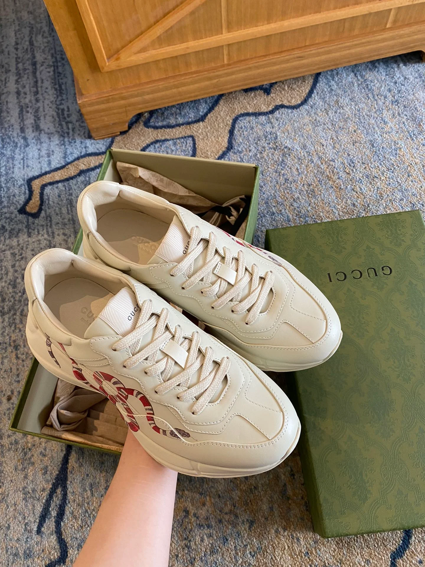 Gucci - Массивные туфли - 17