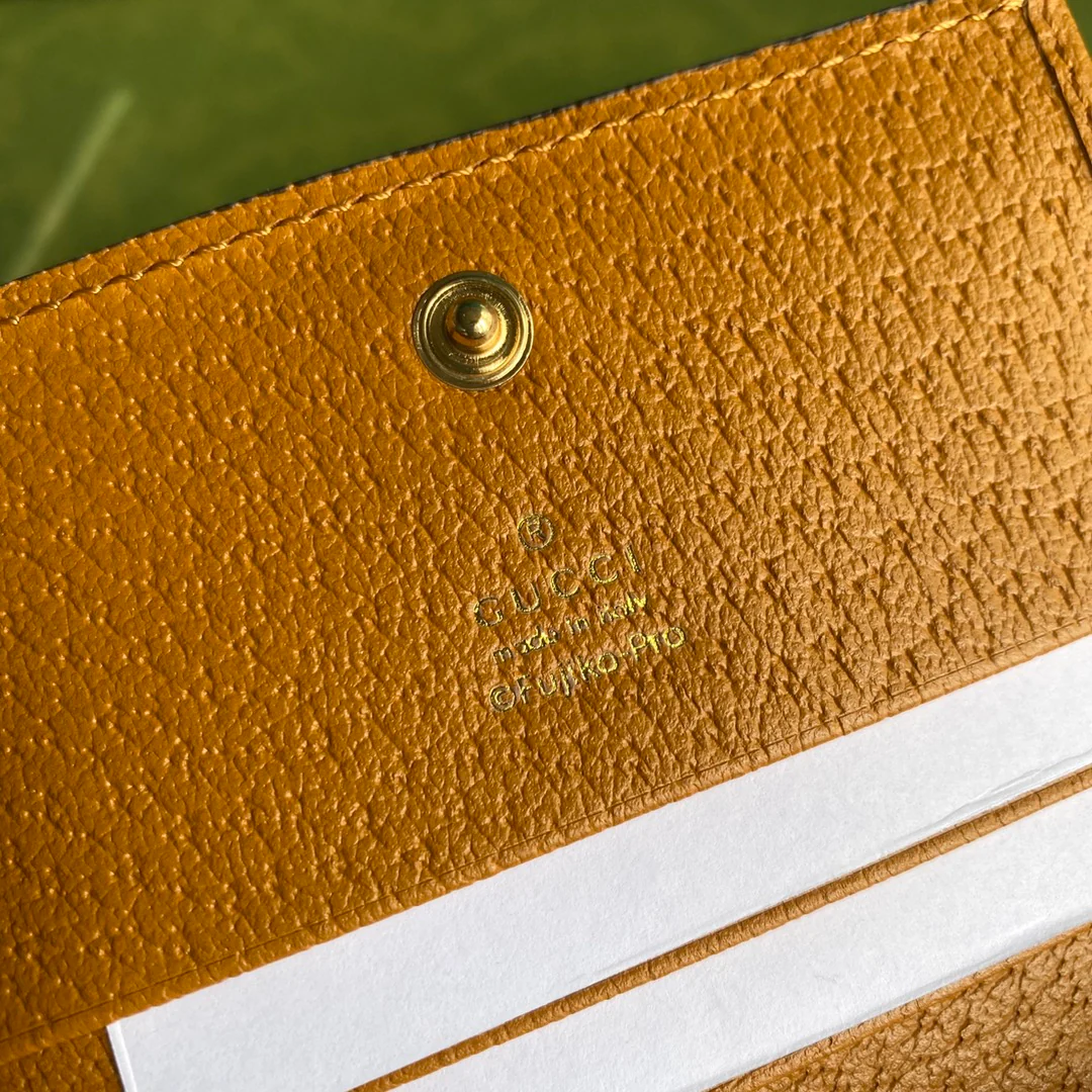 Gucci-泰迪熊联名 短夹卡包