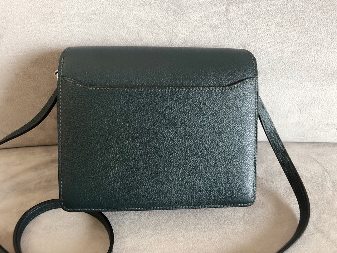 Hermes Roulis 19 - Сосново-зеленый - Золотая пряжка