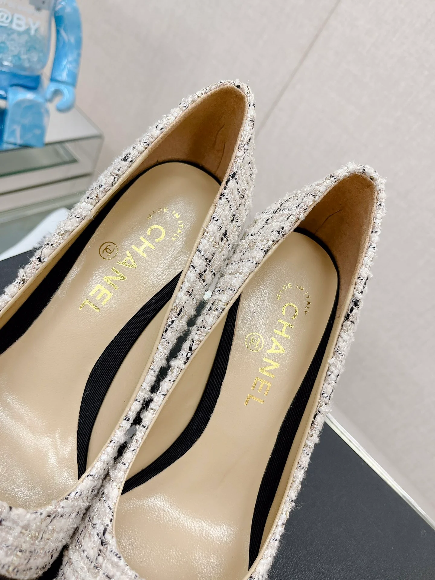 Туфли на высоком каблуке Chanel Coco Pearl - 8-5 см