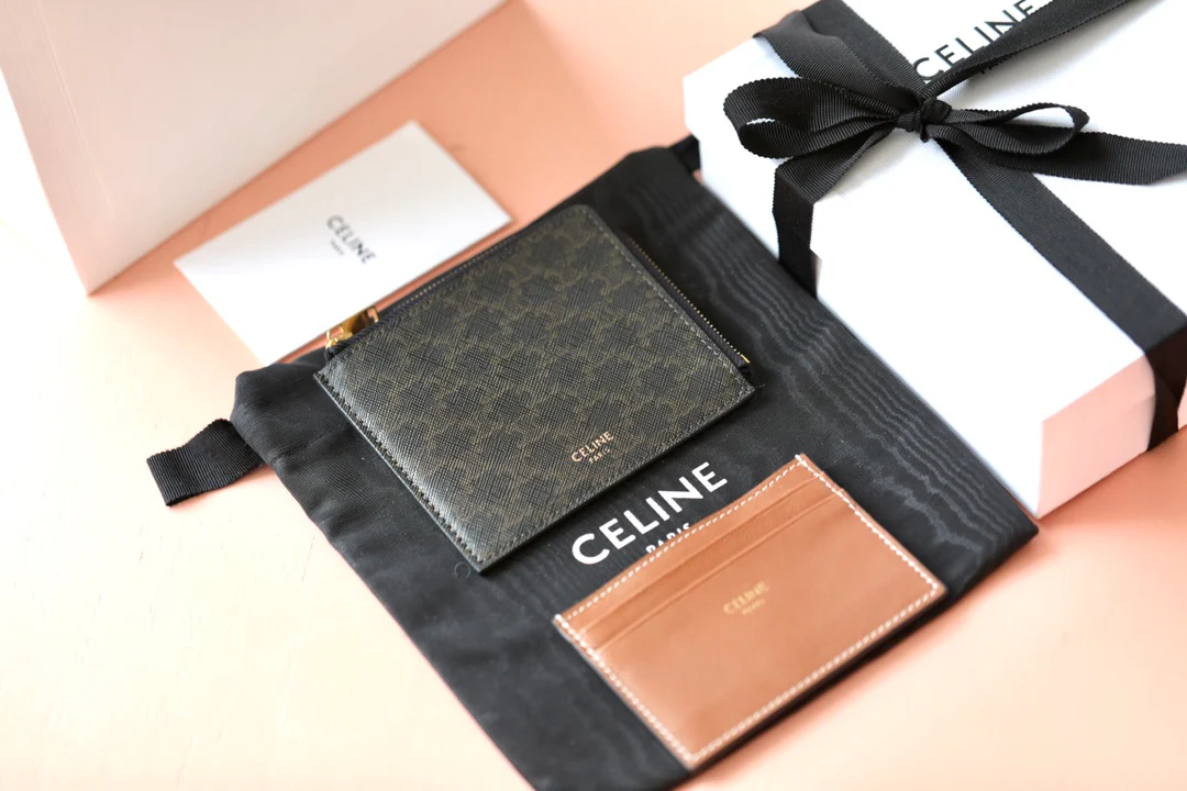 Сумки Celine-Triomphe на молнии из синтетической кожи и овчины