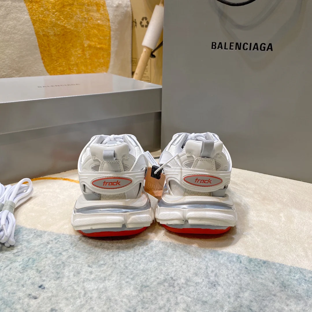 Массивные кроссовки Balenciaga - унисекс - 3