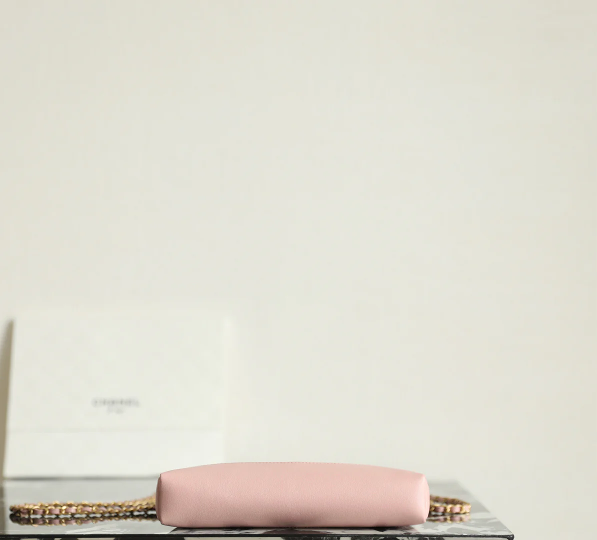 Сумка Chanel 25p nano 31, замша, розовая.