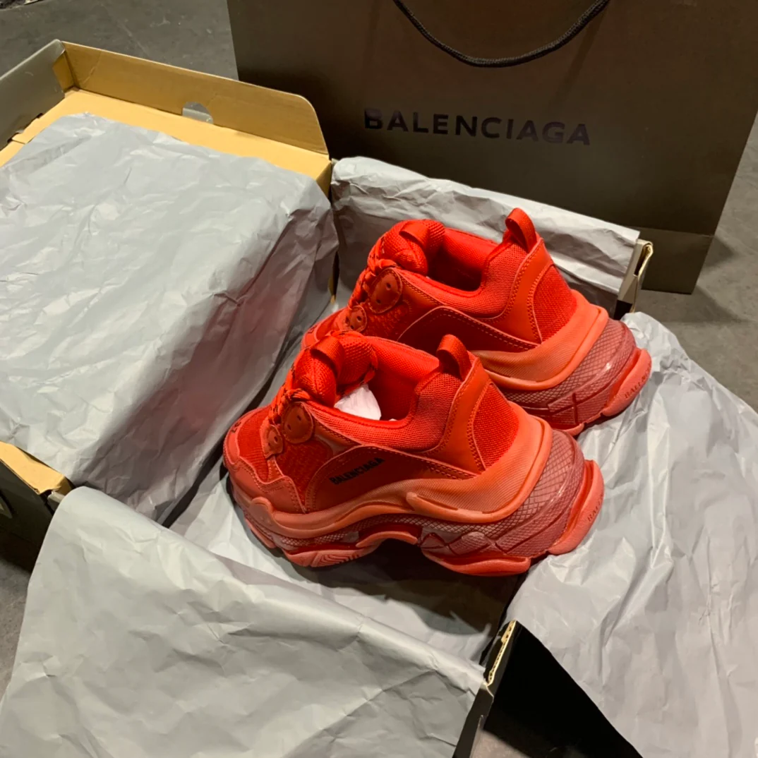 Balenciaga - Папины кроссовки - Оранжевые