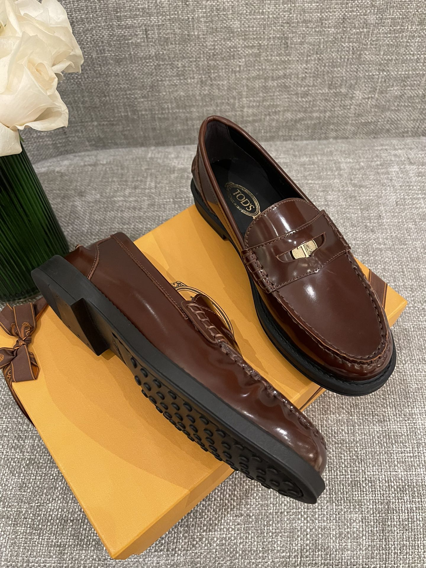 Обувь Tods Afro - коричневая