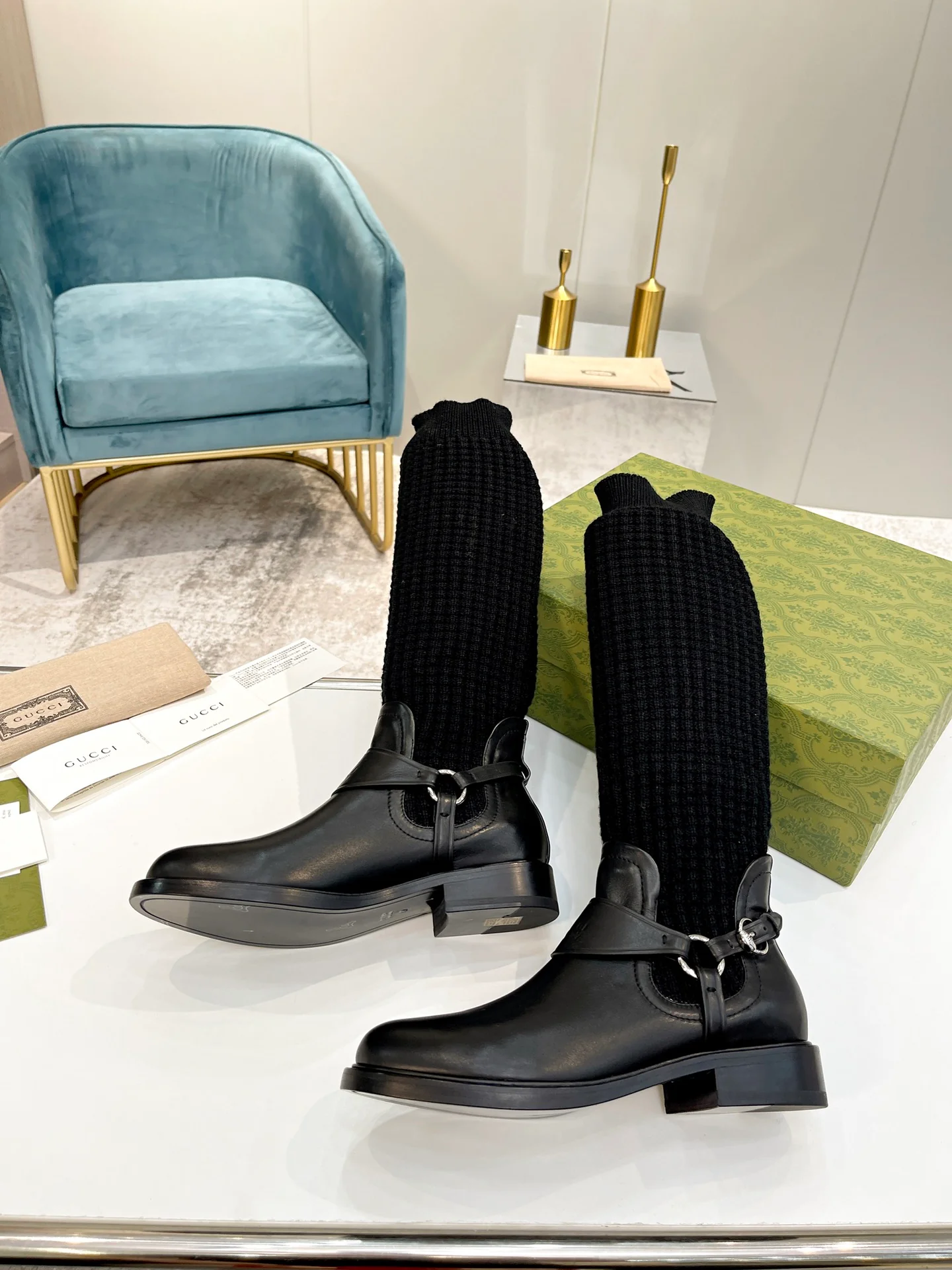 Gucci - Ботинки-носки