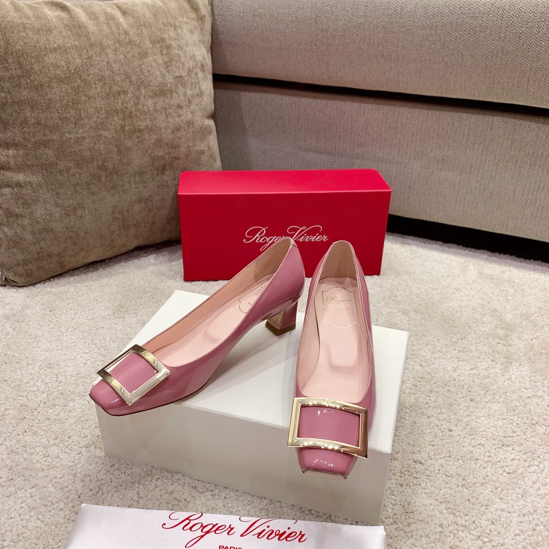 Классический стиль обуви - розовый