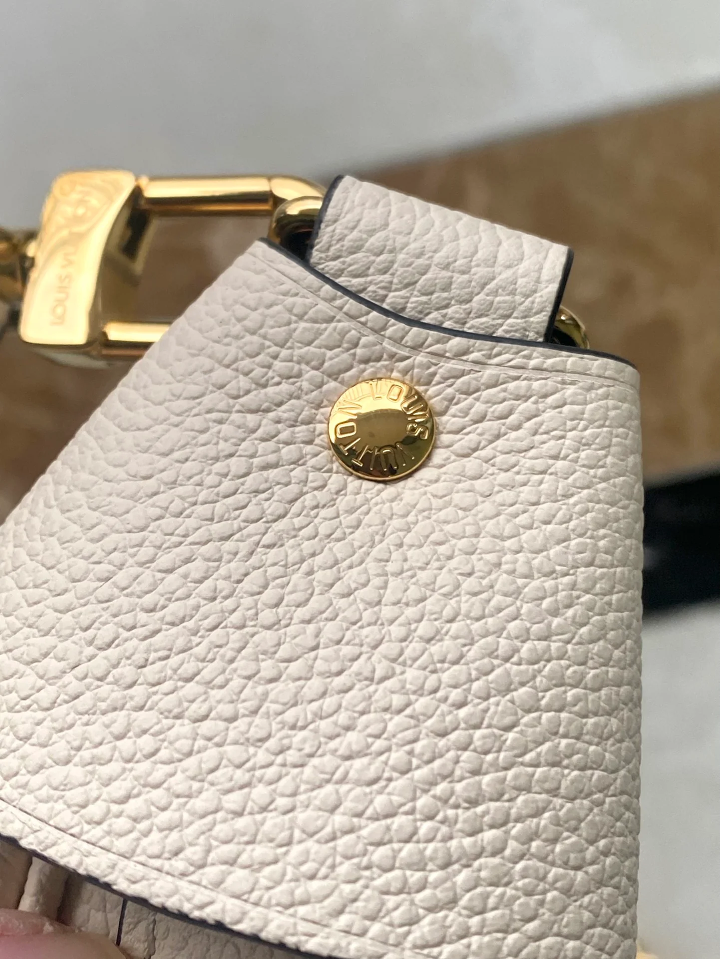 m46739-LV-loop-hobo-large half-moon bag-white