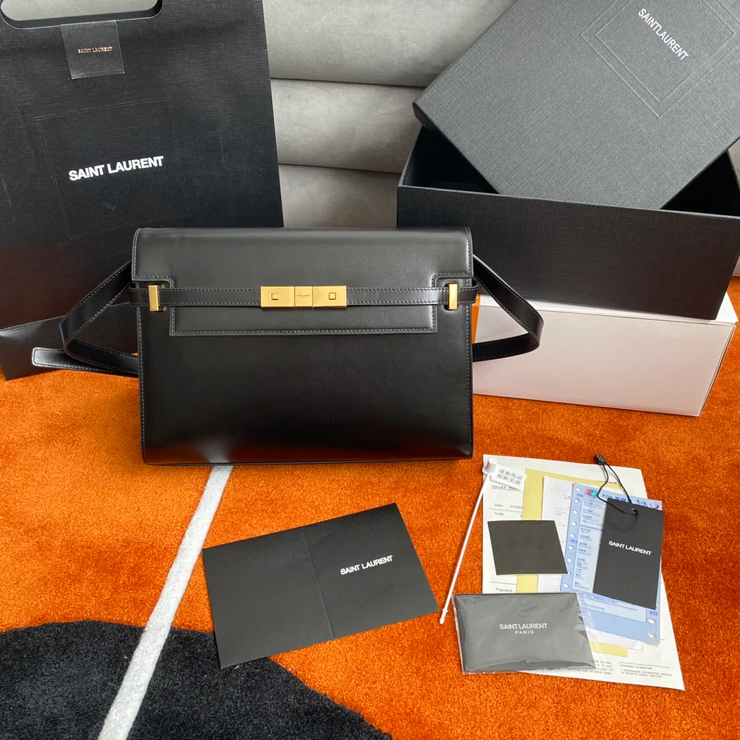 Сумка YSL Manhattan - Кожа с текстурой 