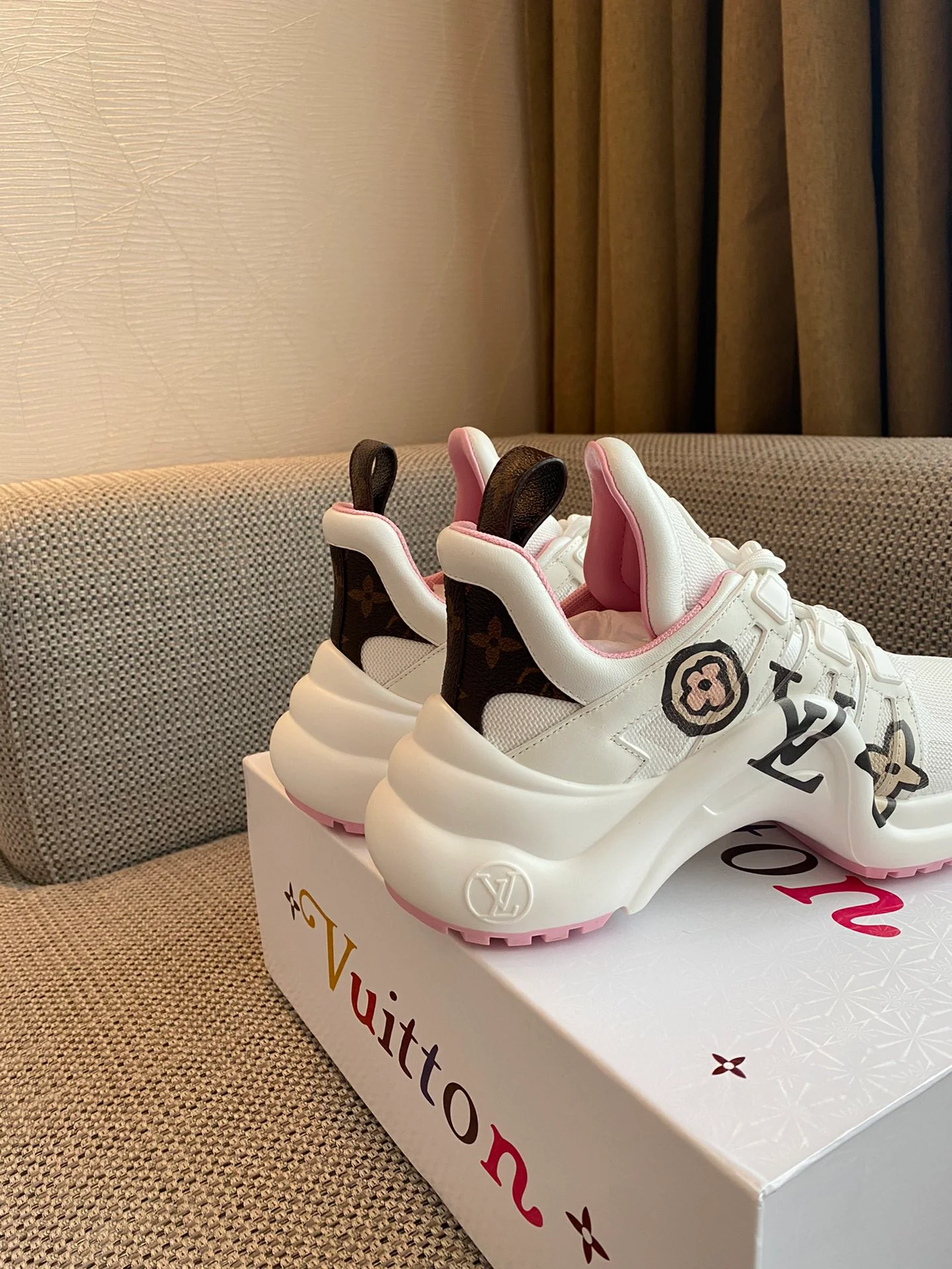 Обувь LV - кроссовки LV Trainer - 11