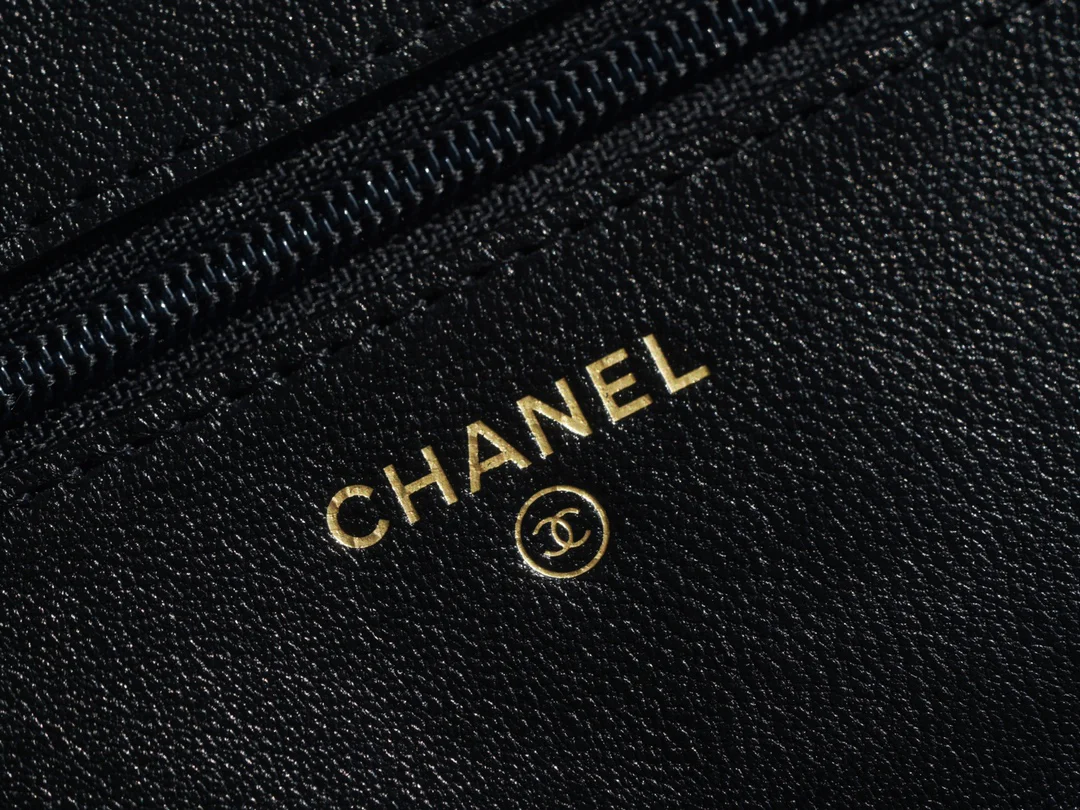 Chanel - 19 серия WOC - Черный с серебряной пряжкой - 1