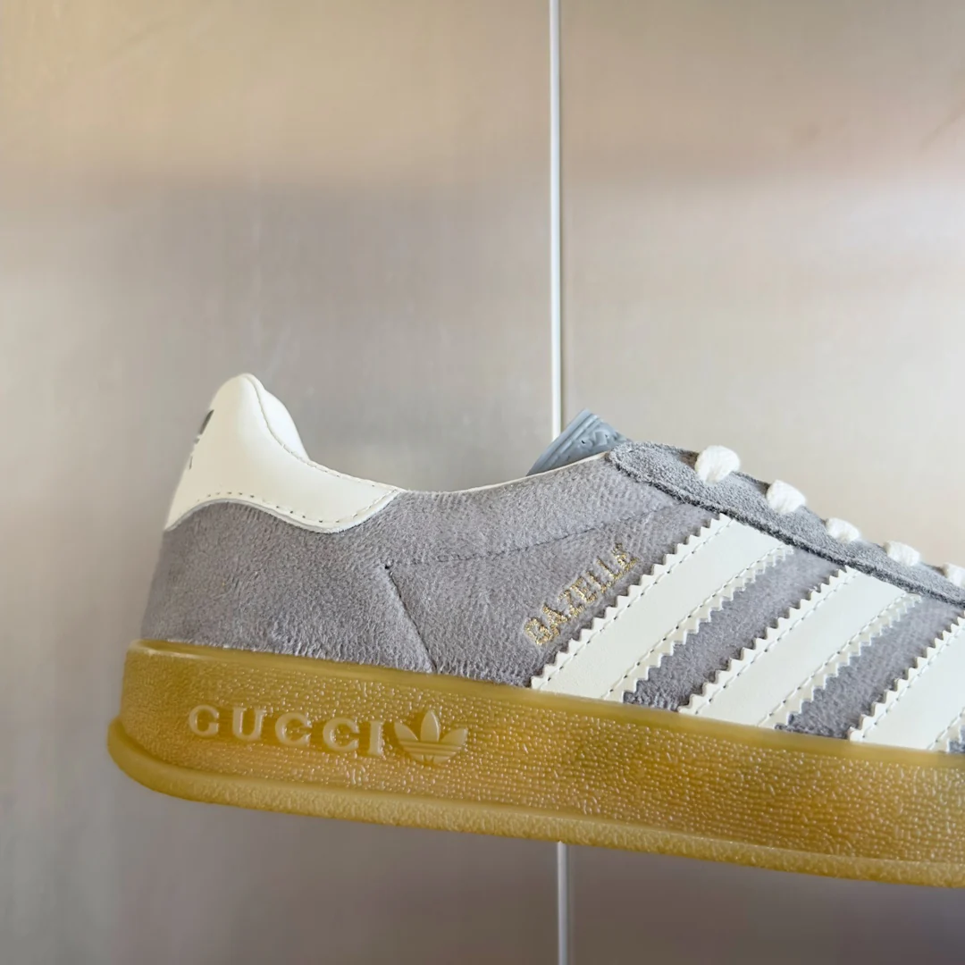 Скейтбордные кроссовки Gucci 2024 - серые