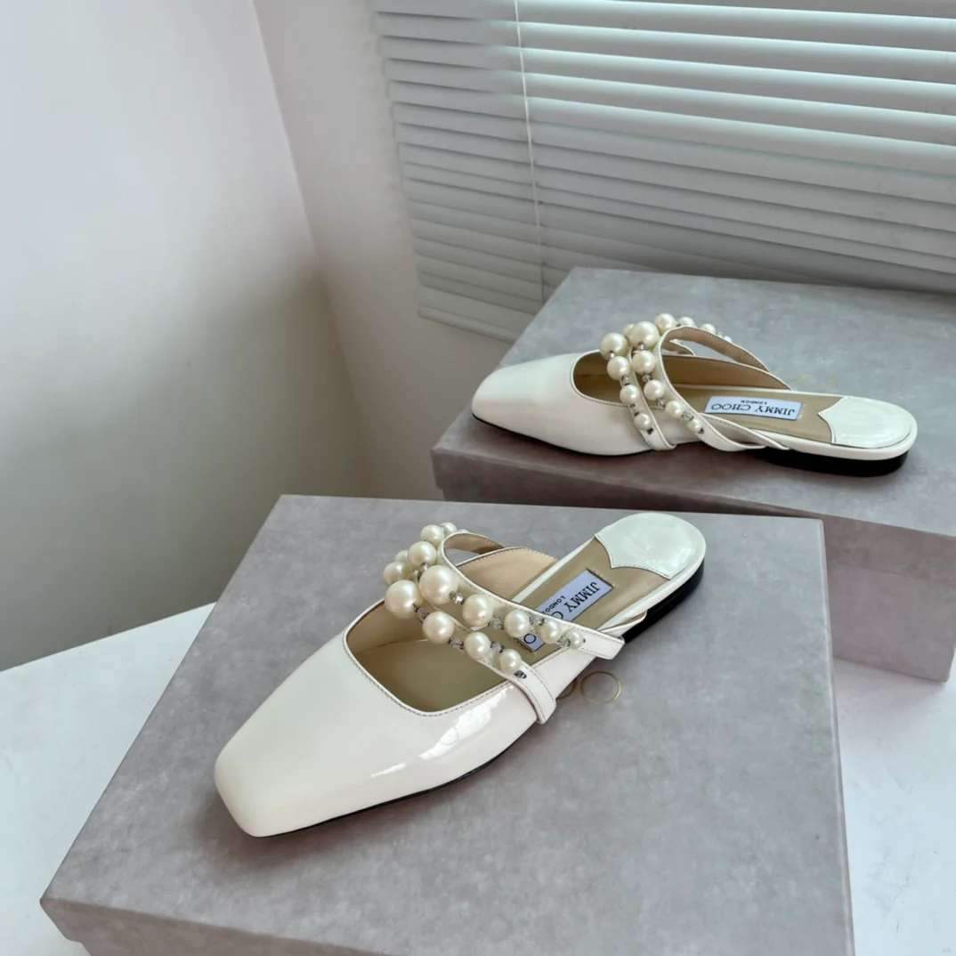 Мюли/тапочки Jimmy Pearl с квадратным носком