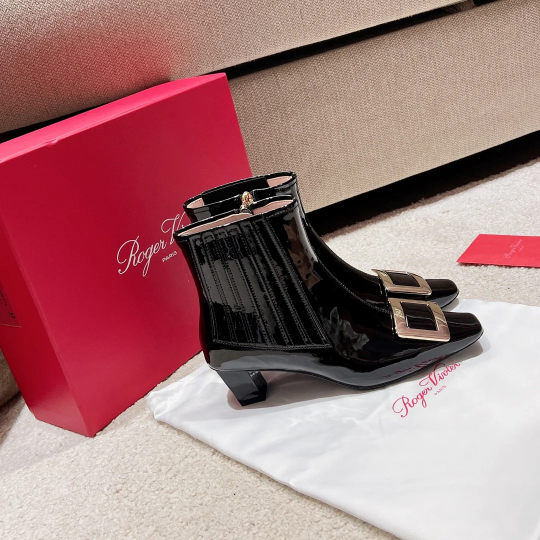 Обувь RV - 22ss - ботильоны на коротком каблуке