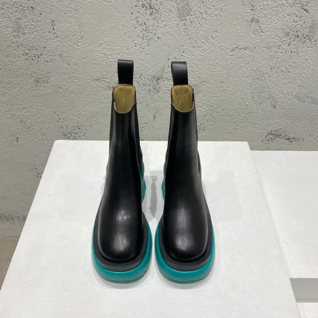 BV-22ss - Ботинки средней высоты на толстой подошве - Размеры 35-39-40-41 (Возможен индивидуальный пошив) - 3