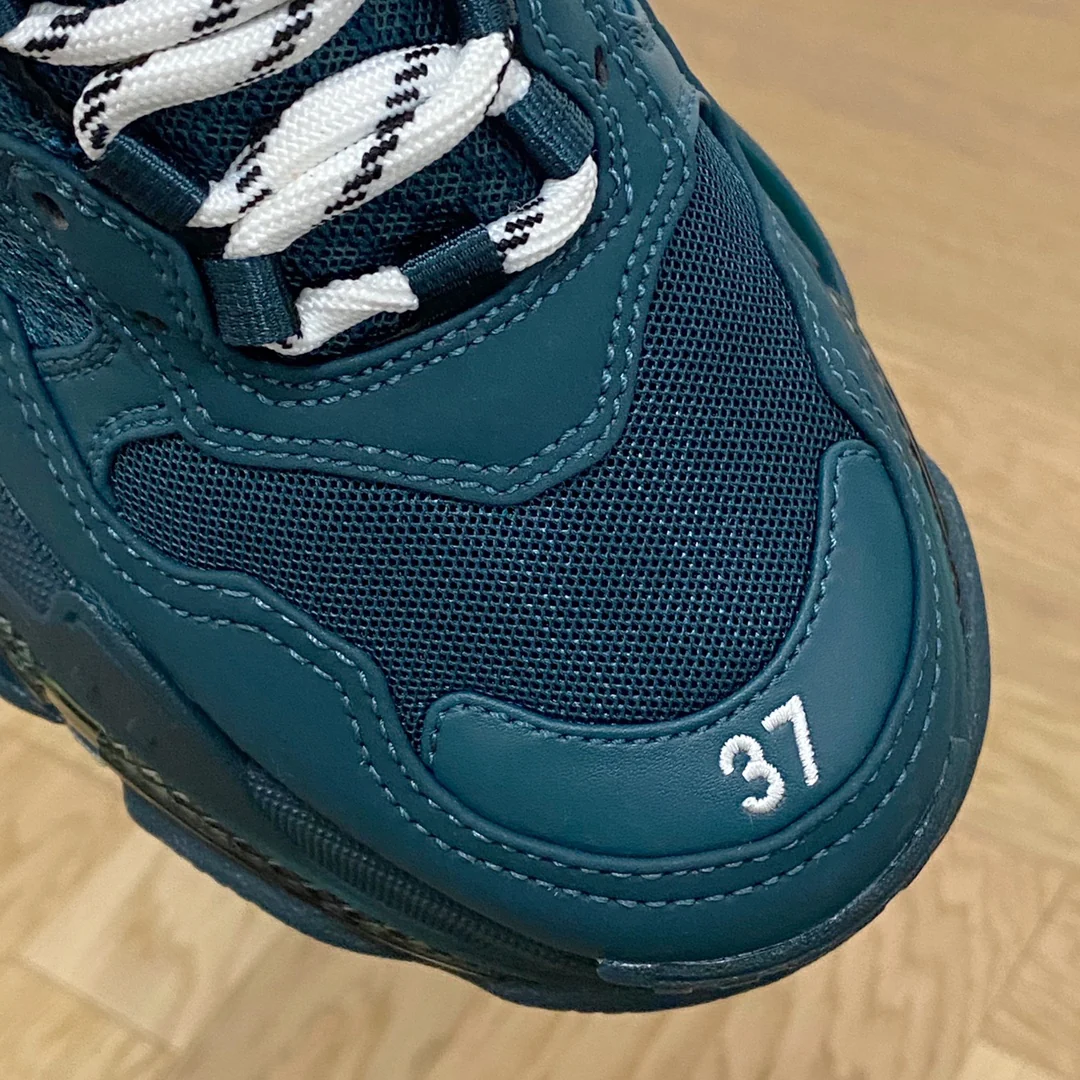 Кроссовки Balenciaga Triples Cushion Chunky Shoes - Lake Green