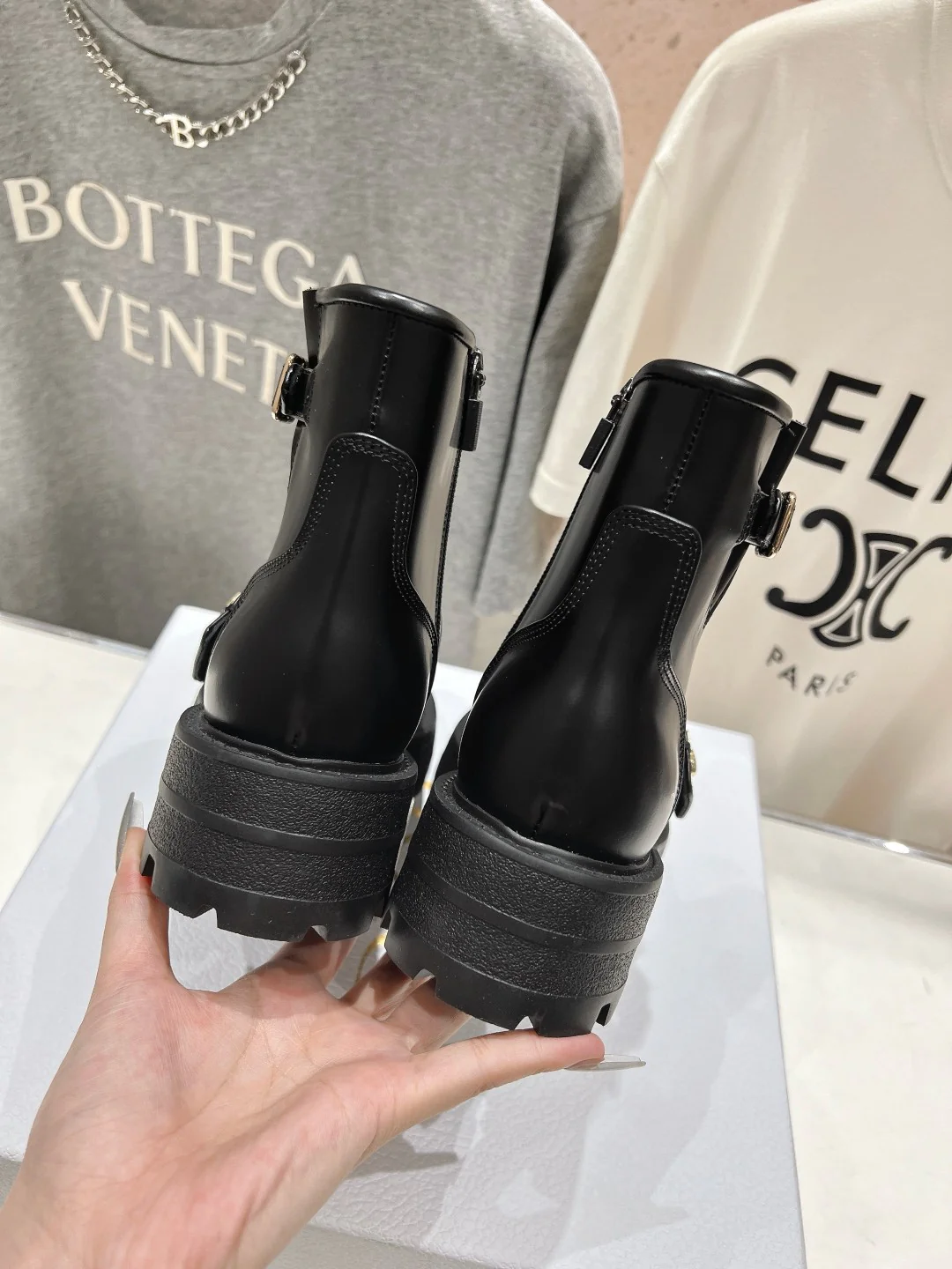 Ботильоны Dior 2024 на молнии - Черный