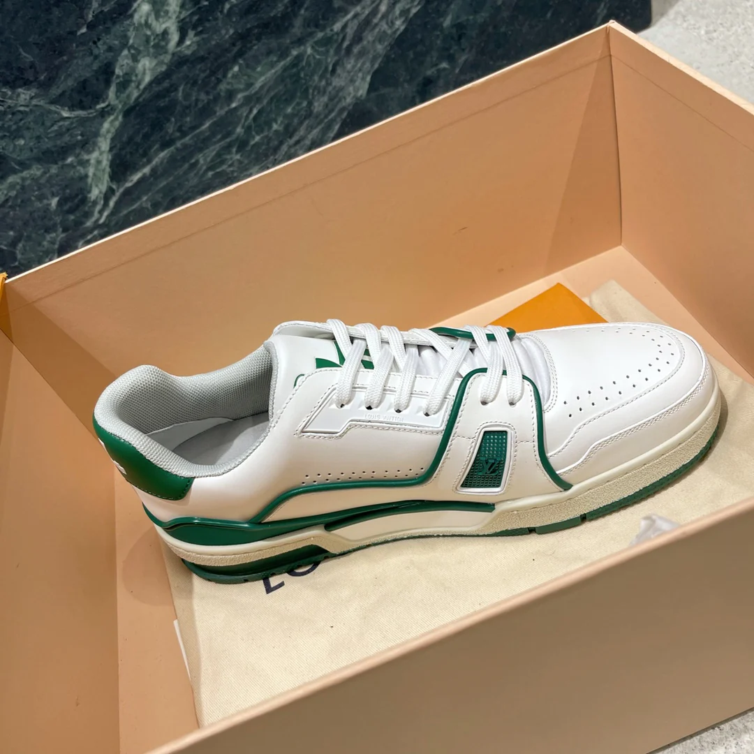 LV - Кожаные кроссовки - Повседневная обувь - Мужские - 4