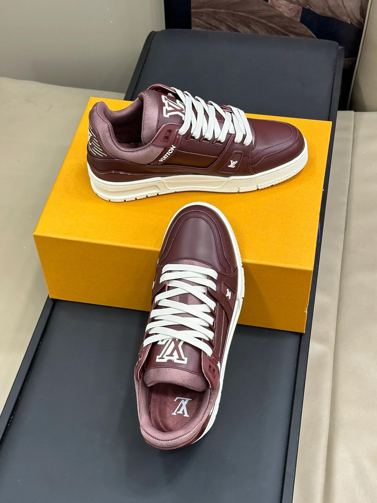 Скейтбордные кроссовки LV-2024 - фиолетовые