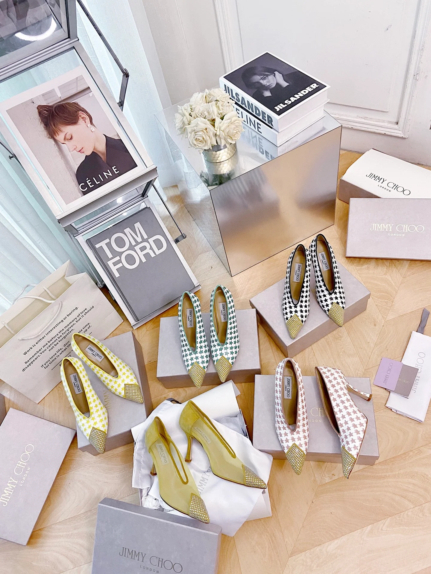 Jimmy - Новинка ранней весны 2022 года - Туфли на низком каблуке