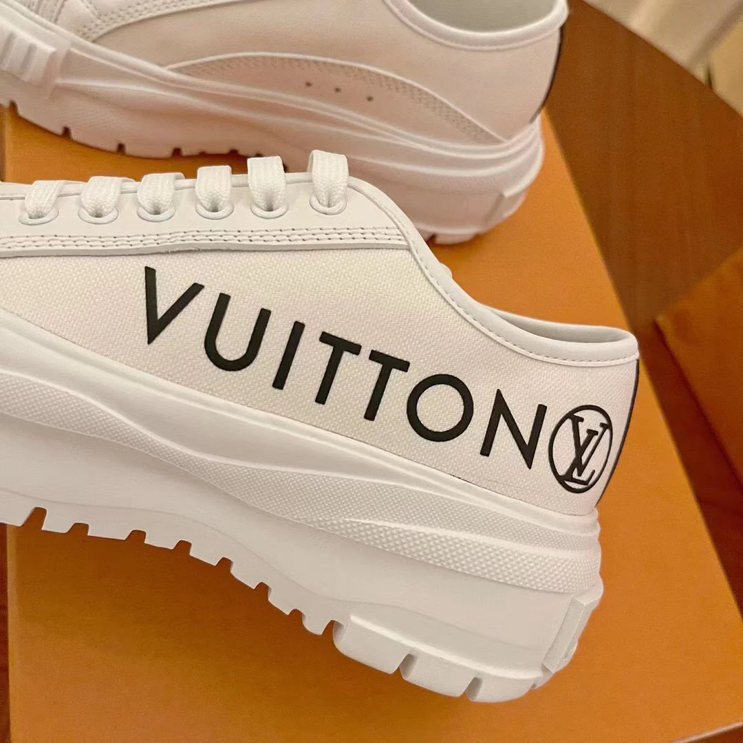 Обувь LV - LV Squad - Весна 2022 - Повседневные туфли на платформе - Белые