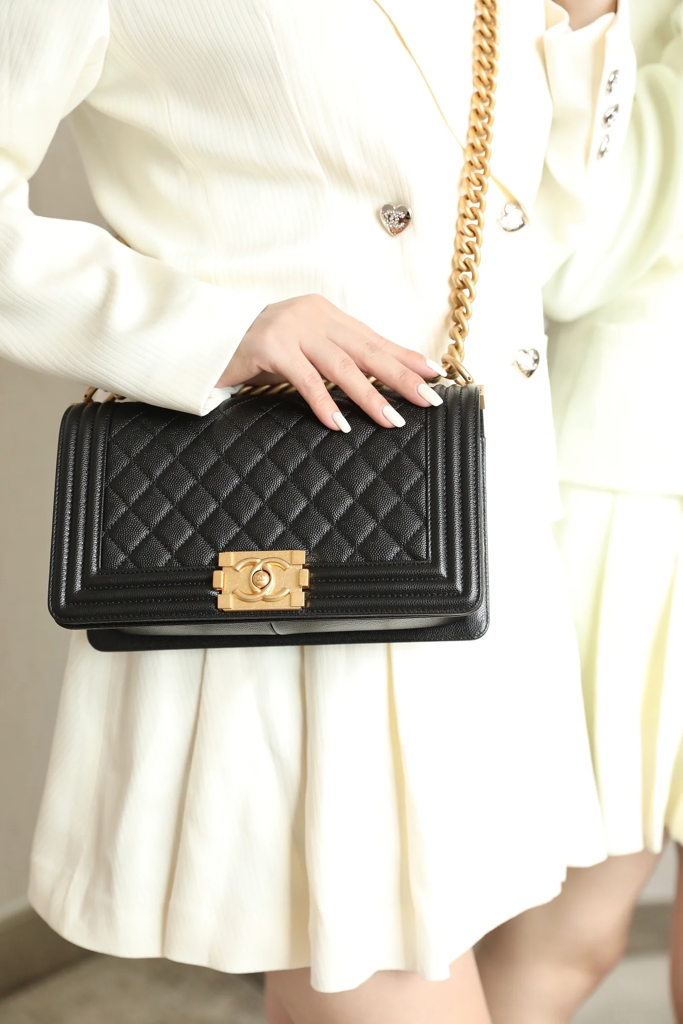 Chanel Le Boy Crystal Edition, узор 