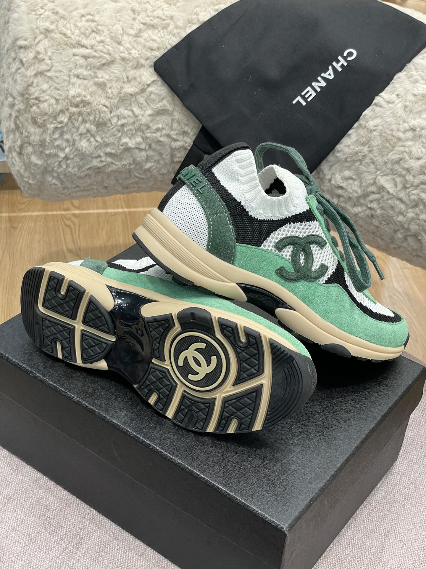 Chanel - Массивные туфли - Кроссовки - 2