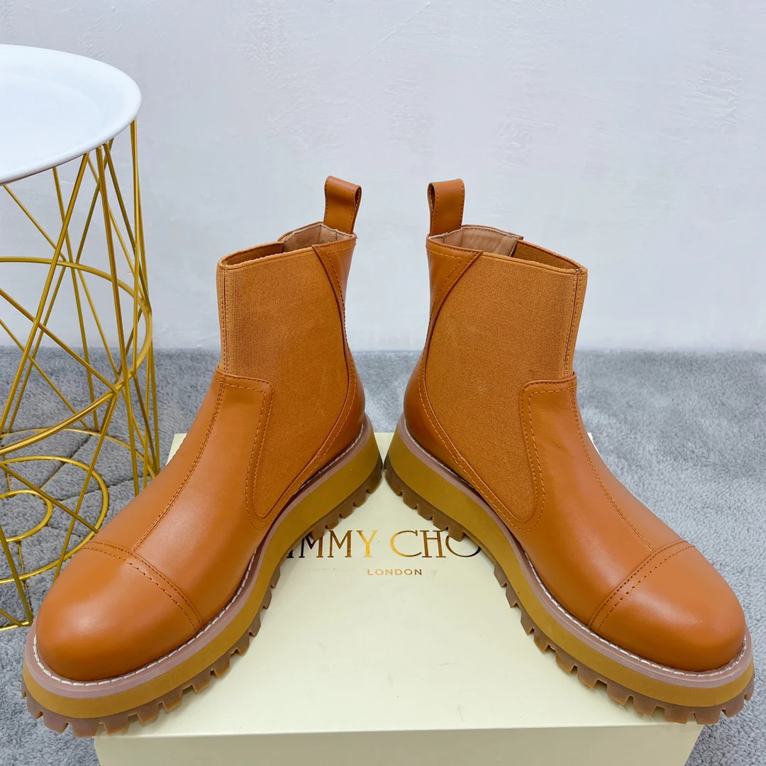 Jimmy - Новинка сезона осень/зима 2022 - Ботильоны - Верблюжий цвет - 1