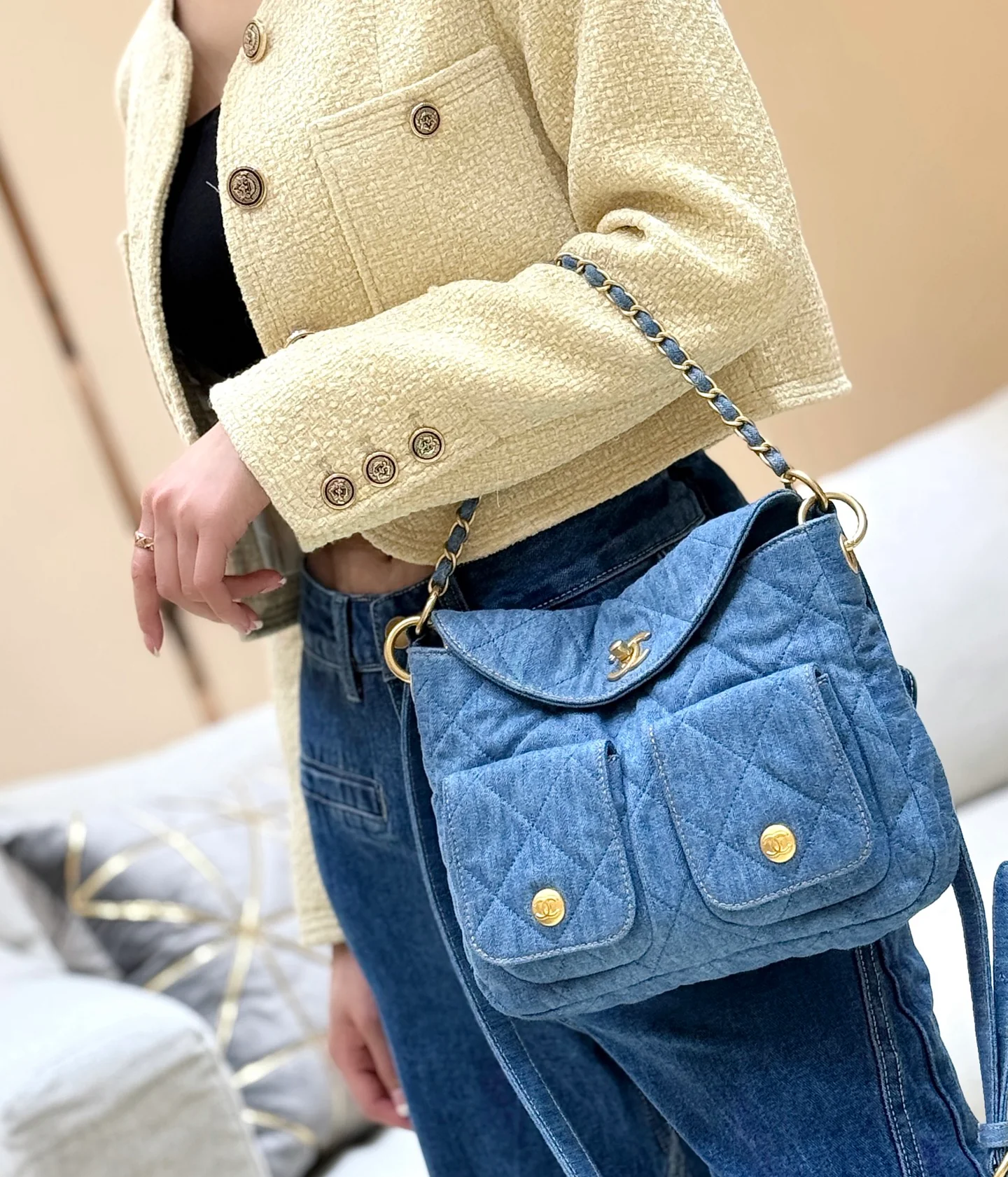 25 пенсов - Ковбойская сумка-мессенджер