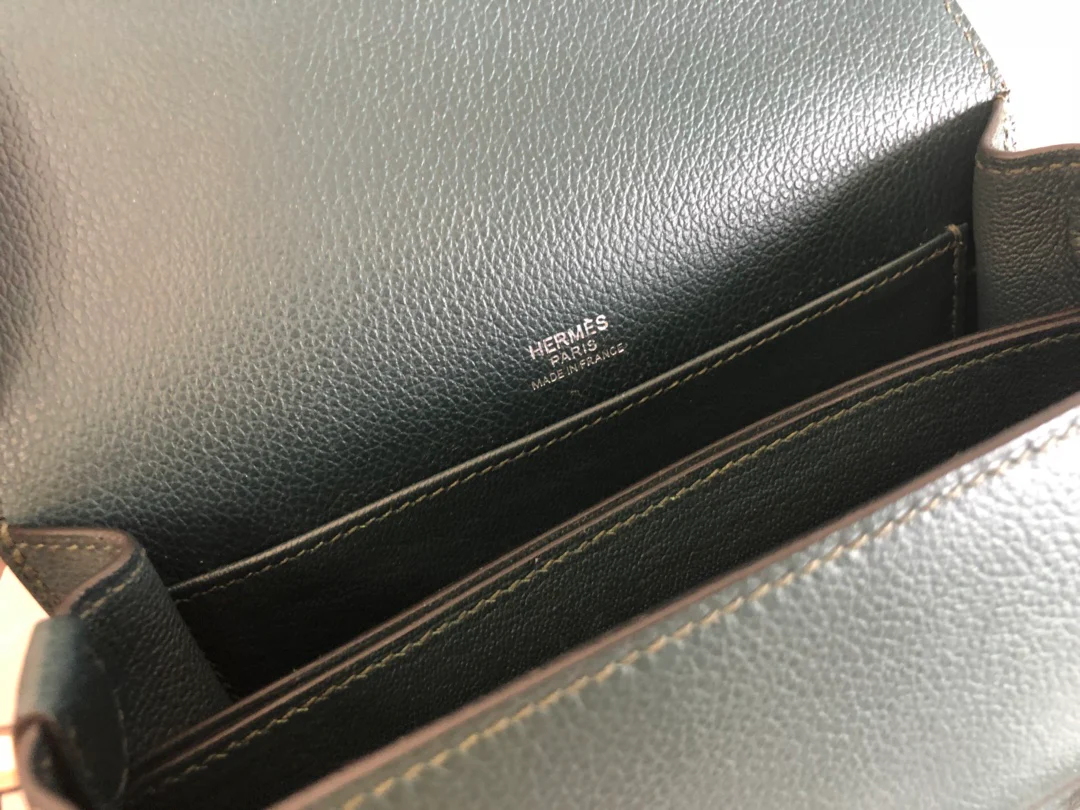 Hermes Roulis 19 - Сосново-зеленый - Золотая пряжка