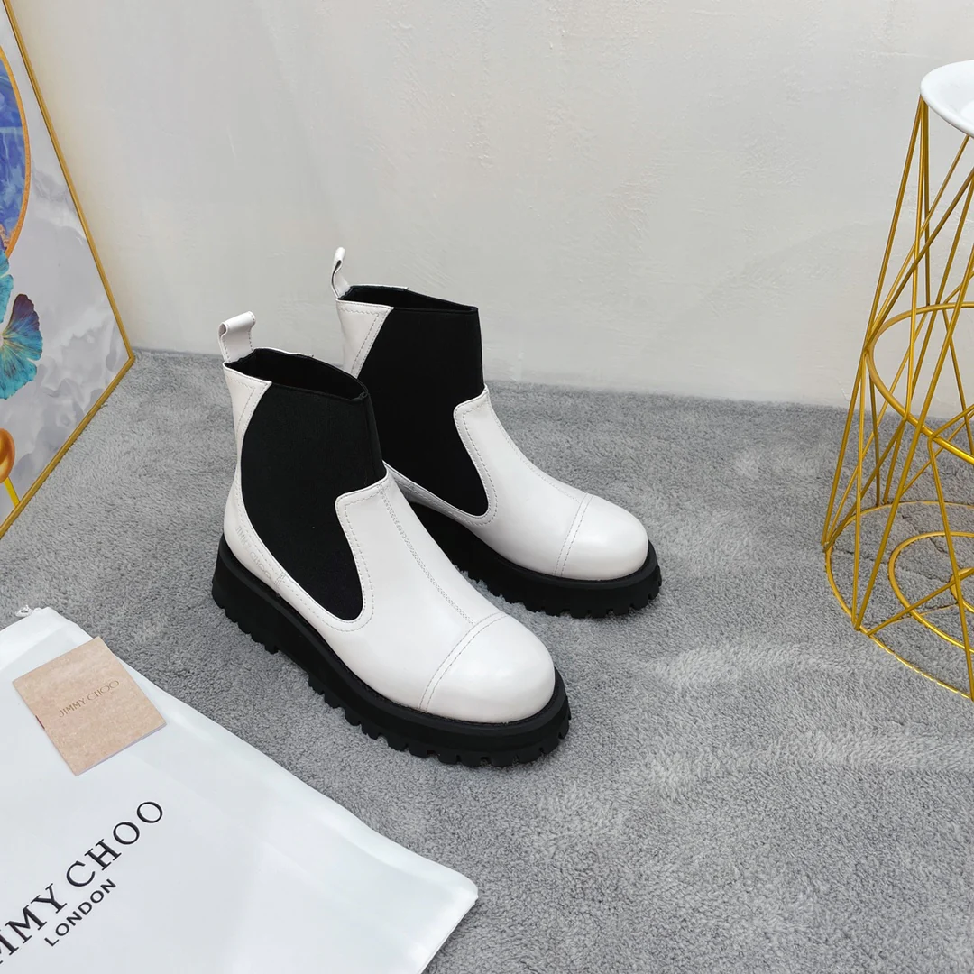Jimmy - Новинка сезона осень/зима 2022 - Ботильоны - Белые