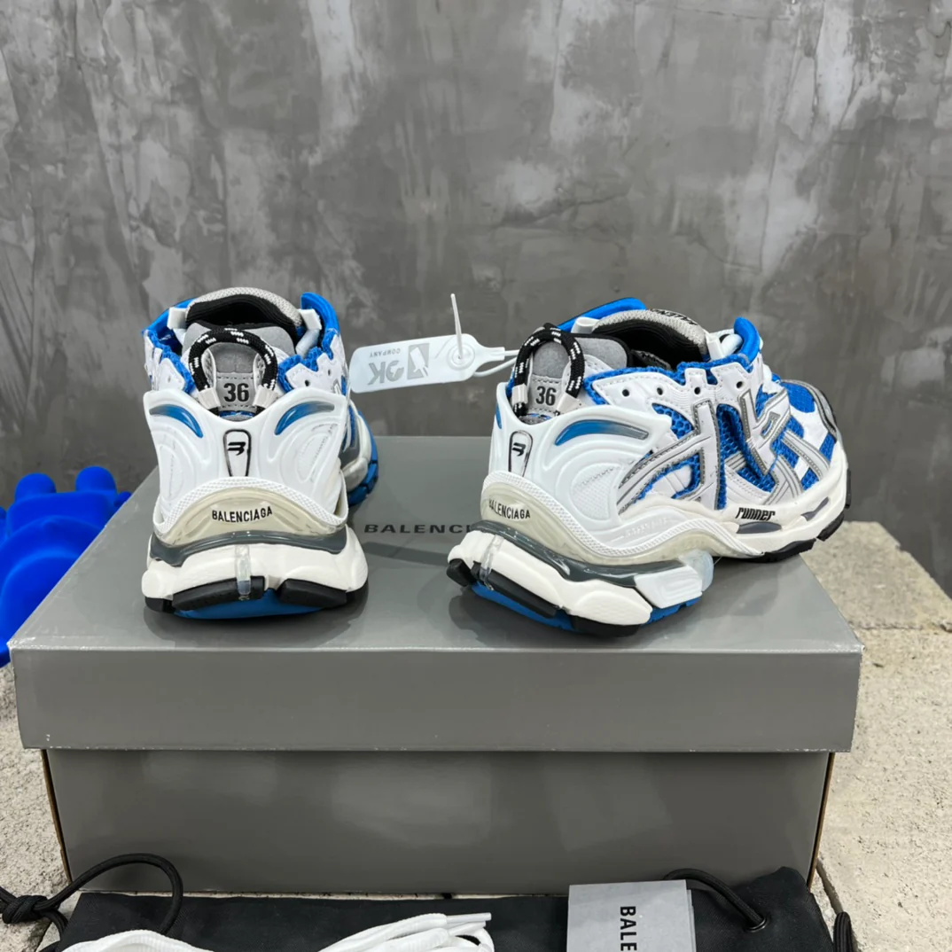 Кроссовки Balenciaga Runner - унисекс - синие